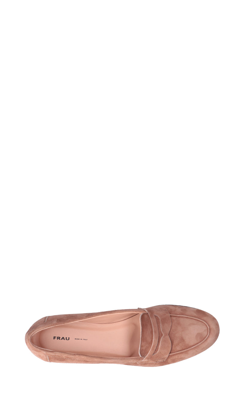 FRAU Mocassino donna brandy in suede