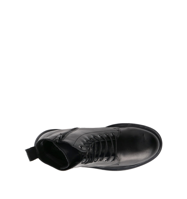RIZZOLI Anfibio donna nero in pelle