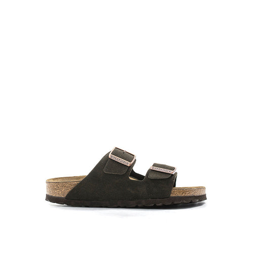 BIRKENSTOCK ARIZONA Ciabatta donna marrone in suede