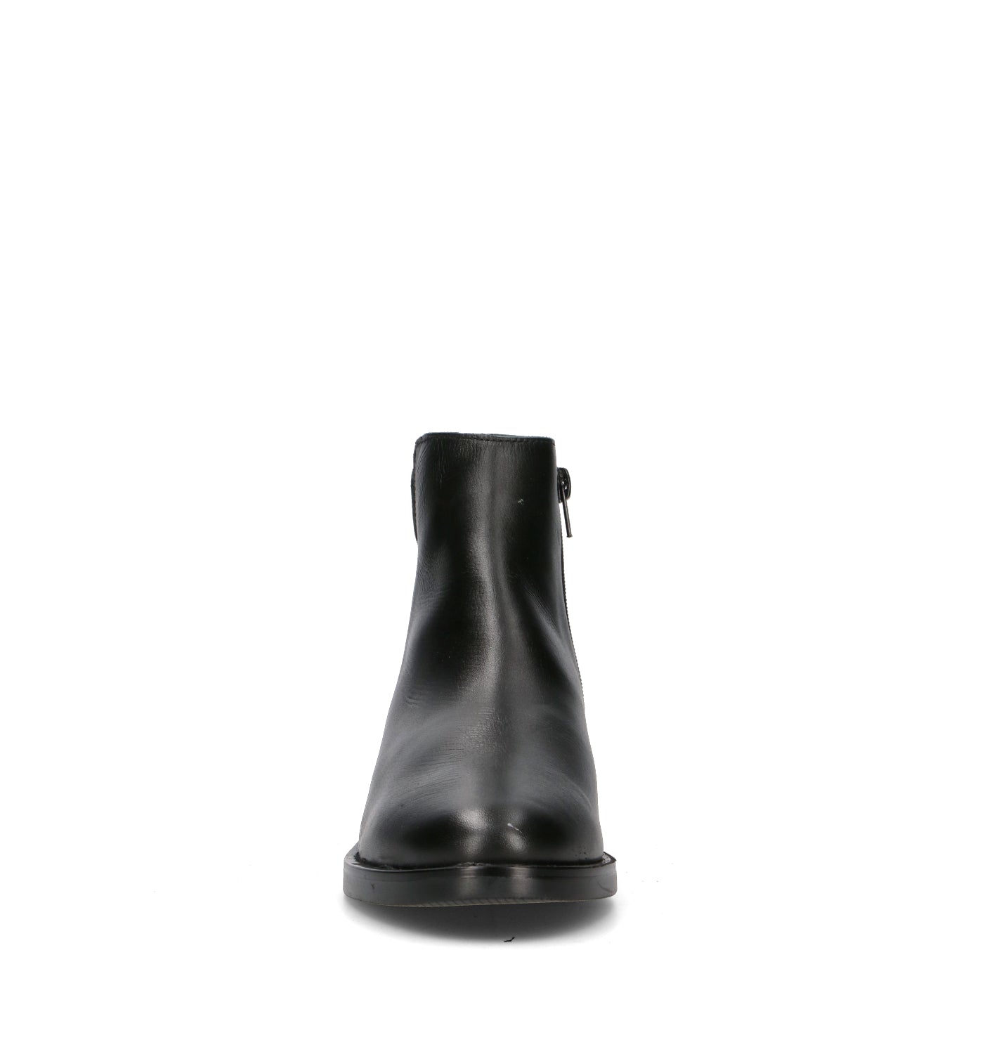 VARIOPINTO Tronchetto donna nero in pelle