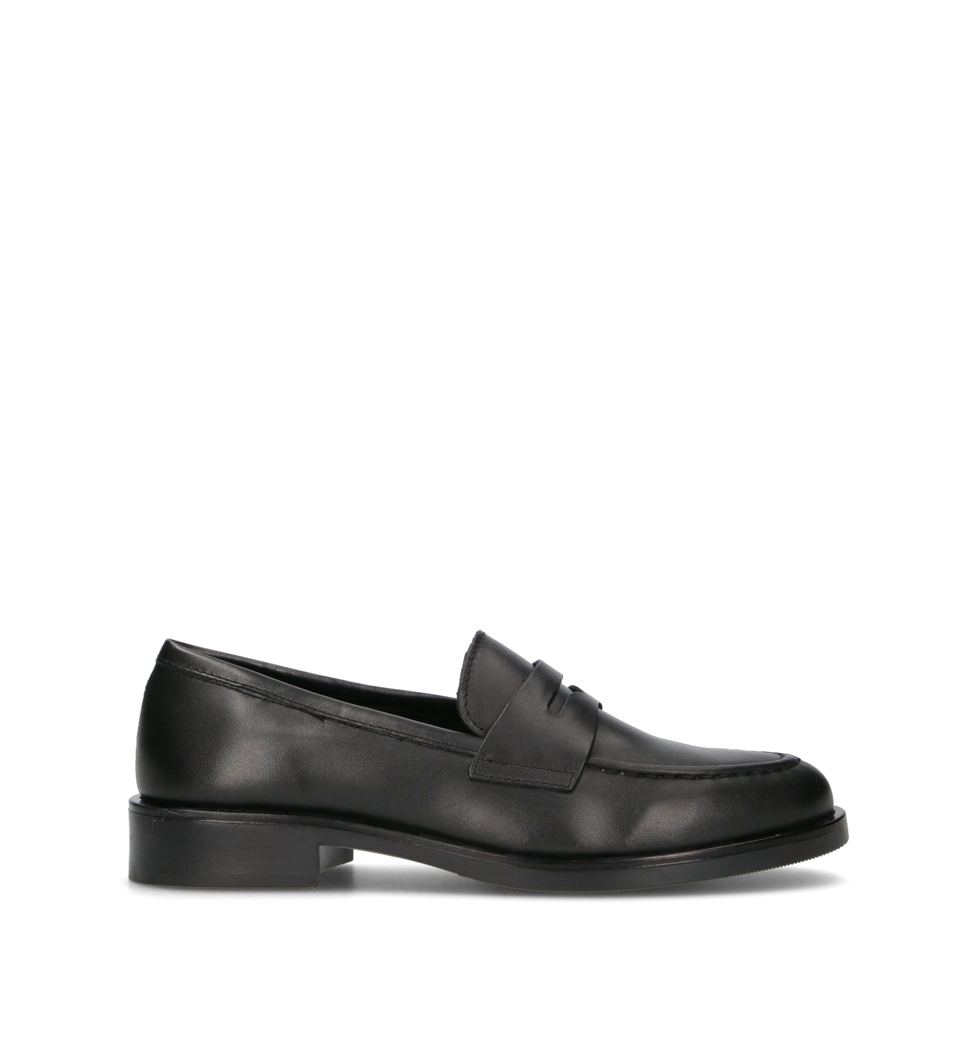 VARIOPINTO Mocassino donna nero in pelle
