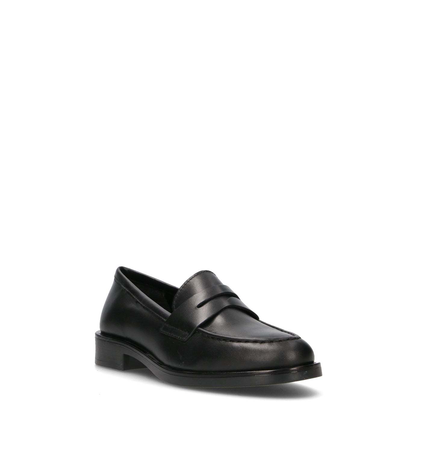 VARIOPINTO Mocassino donna nero in pelle
