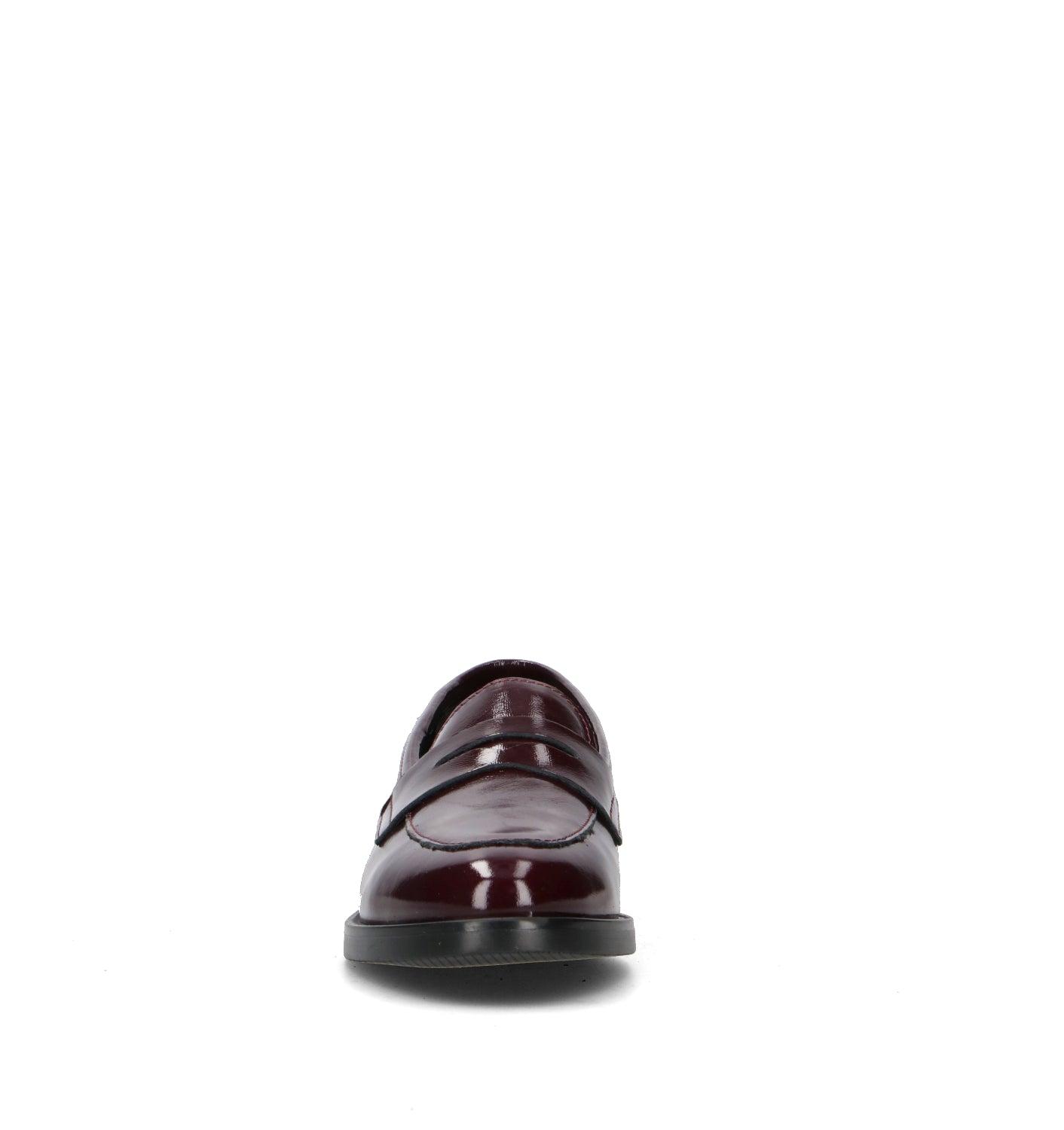 ROSA E ROSA Mocassino donna bordeaux in pelle