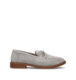 ROSA E ROSA Mocassino donna grigio in suede