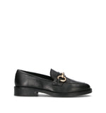 ROSA E ROSA Mocassino donna nero in pelle