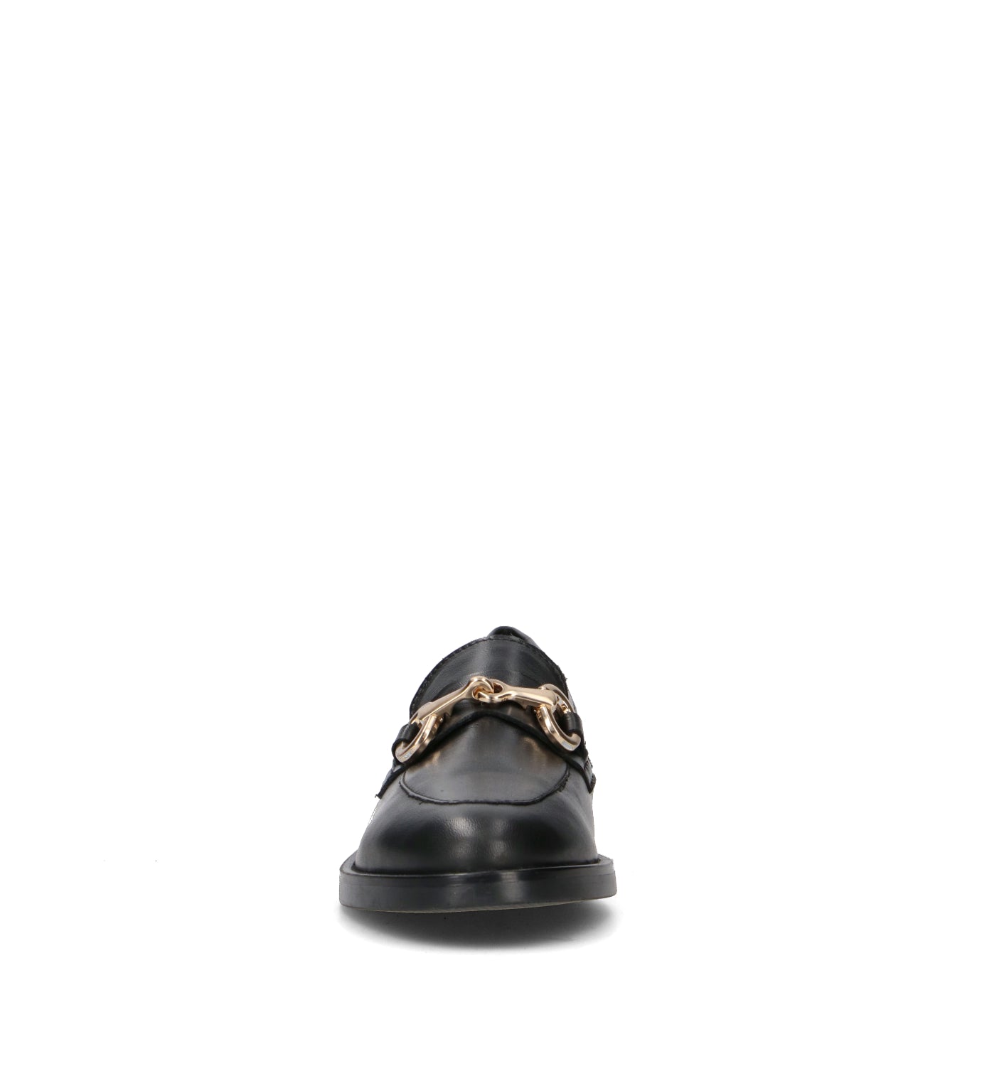 ROSA E ROSA Mocassino donna nero in pelle