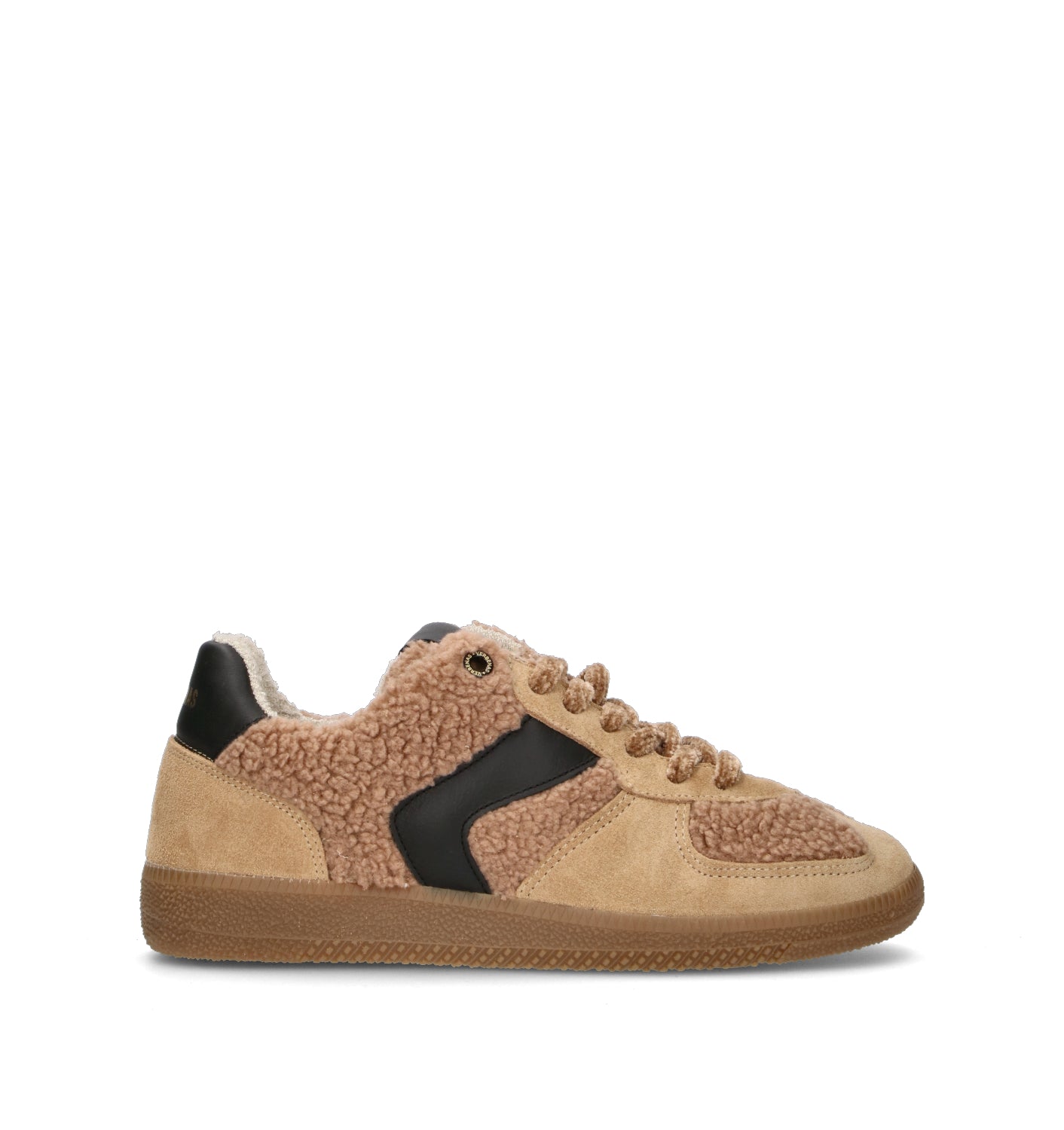 VERBENAS Sneaker donna beige in suede