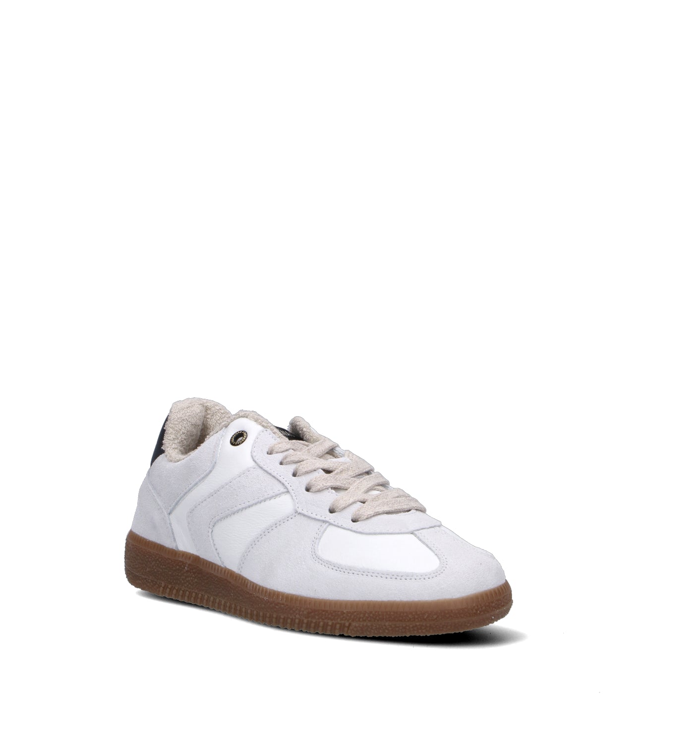 VERBENAS Sneaker donna bianca in pelle