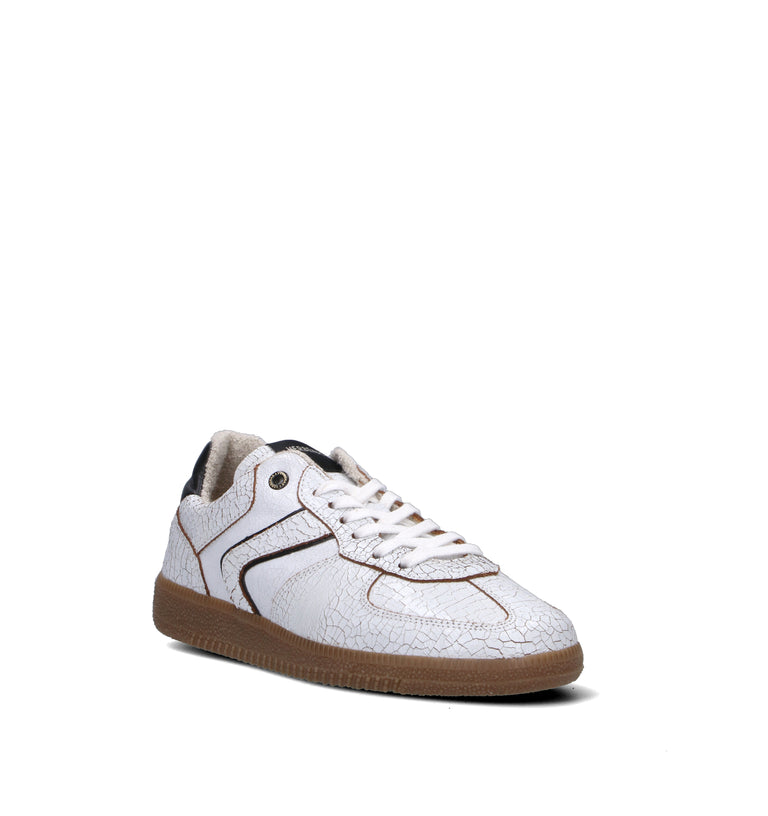 VERBENAS Sneaker donna bianca in pelle