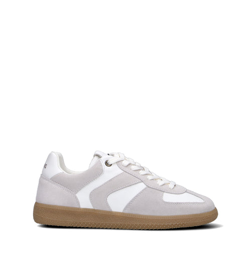 VERBENAS Sneaker donna bianca/grigia in pelle