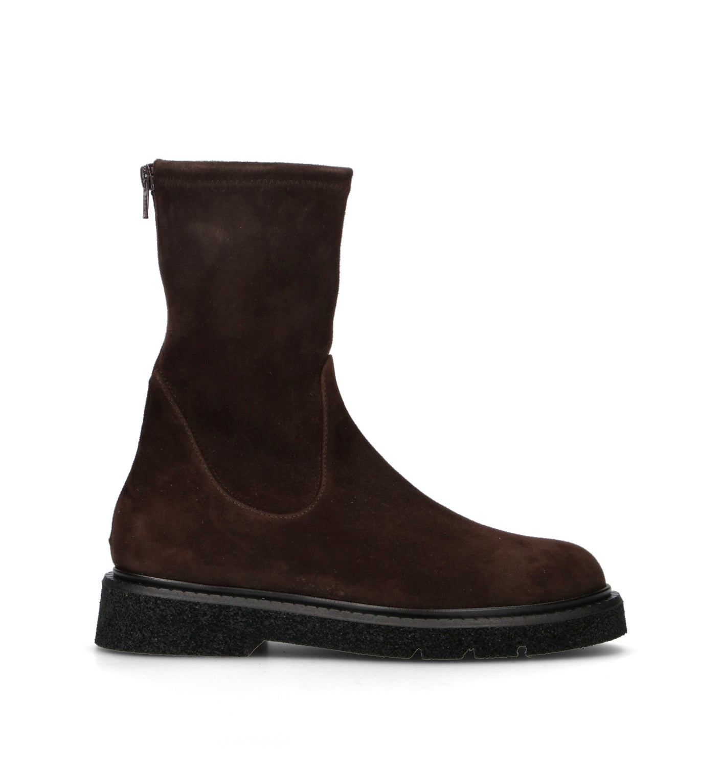 GUGLIELMO ROTTA Tronchetto donna marrone in suede