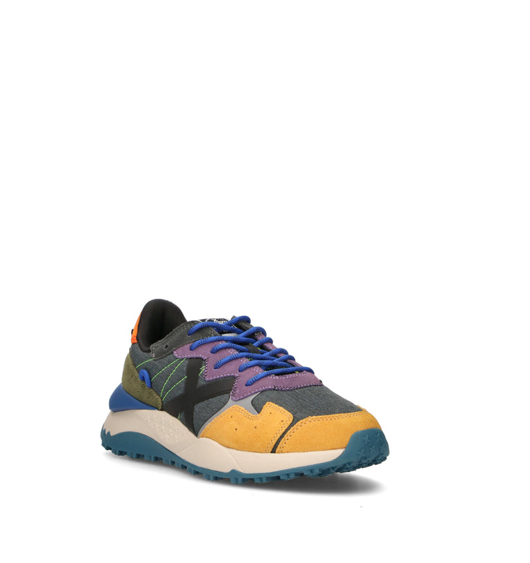 MUNICH SHIBUYA Sneaker uomo multicolor in suede