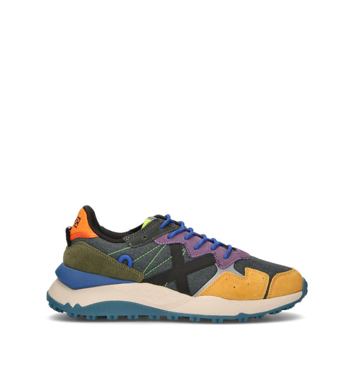 MUNICH SHIBUYA Sneaker uomo multicolor in suede