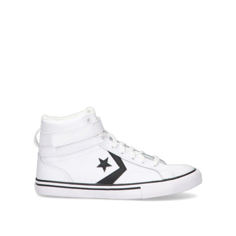 CONVERSE Sneaker donna bianca/nera in pelle