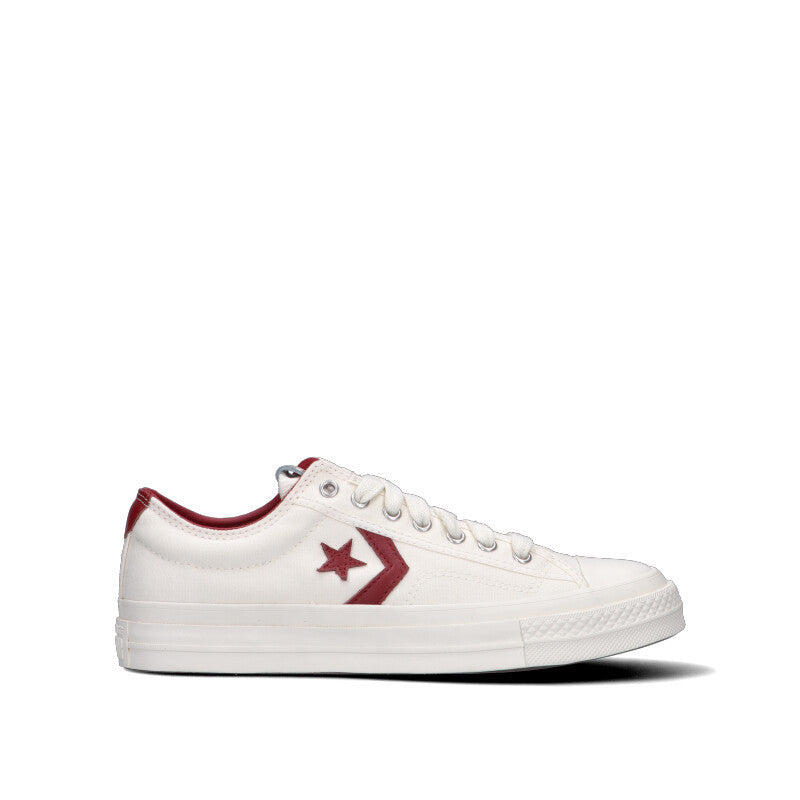 CONVERSE STAR PLAYER 76 OX Sneaker uomo bianca/rossa