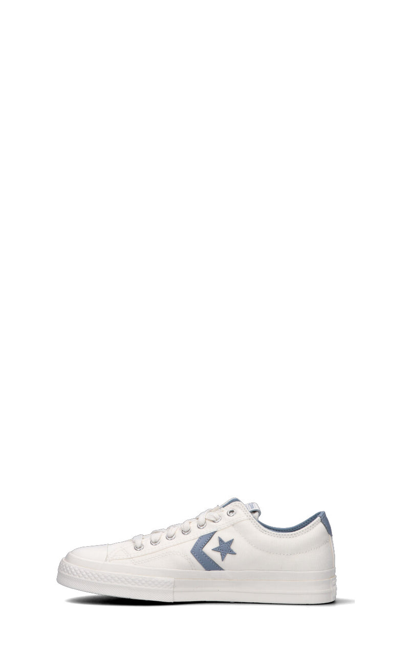CONVERSE STAR PLAYER 76 OX Sneaker uomo bianca/azzurra
