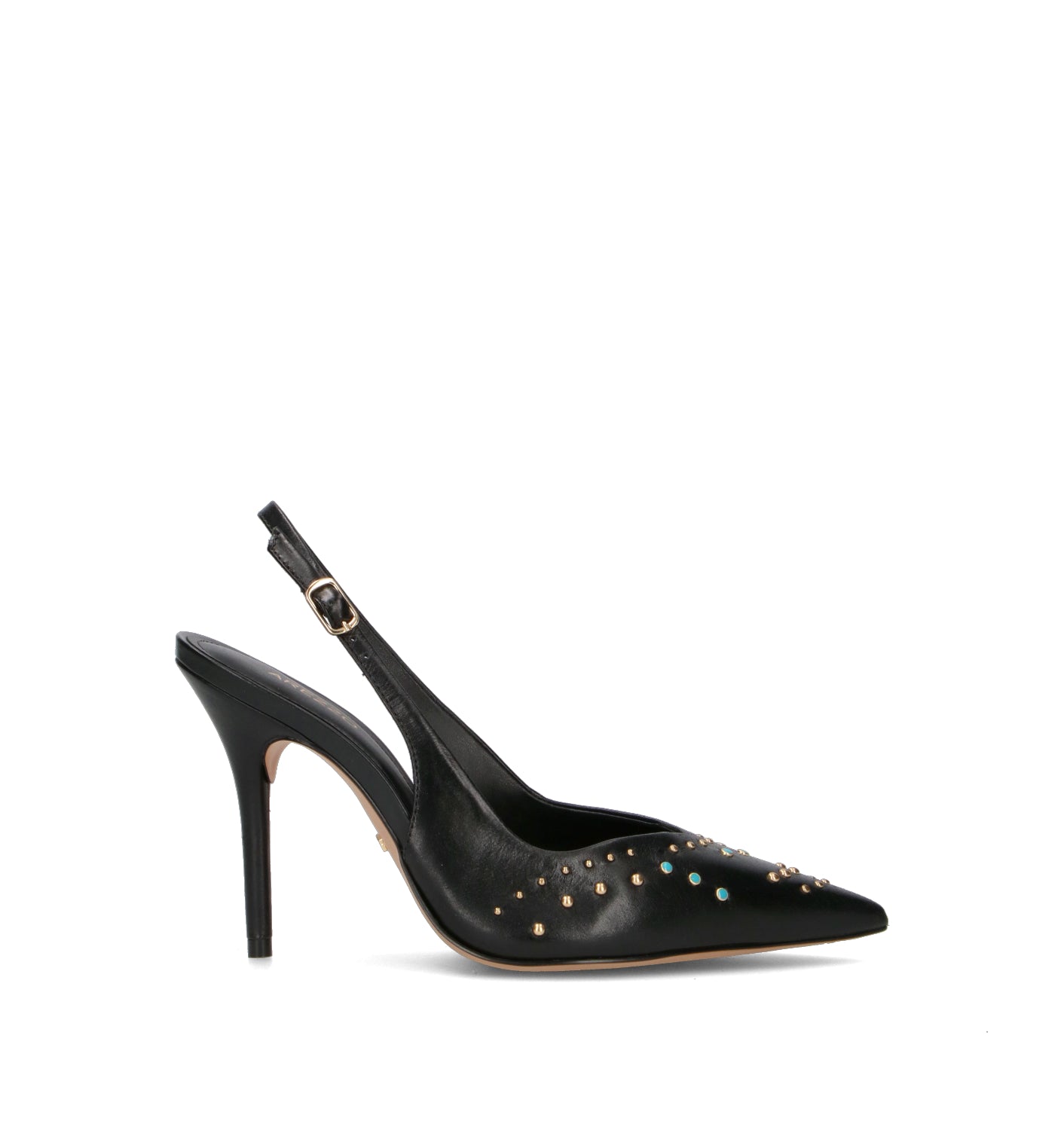 AREZZO Slingback donna nera in pelle