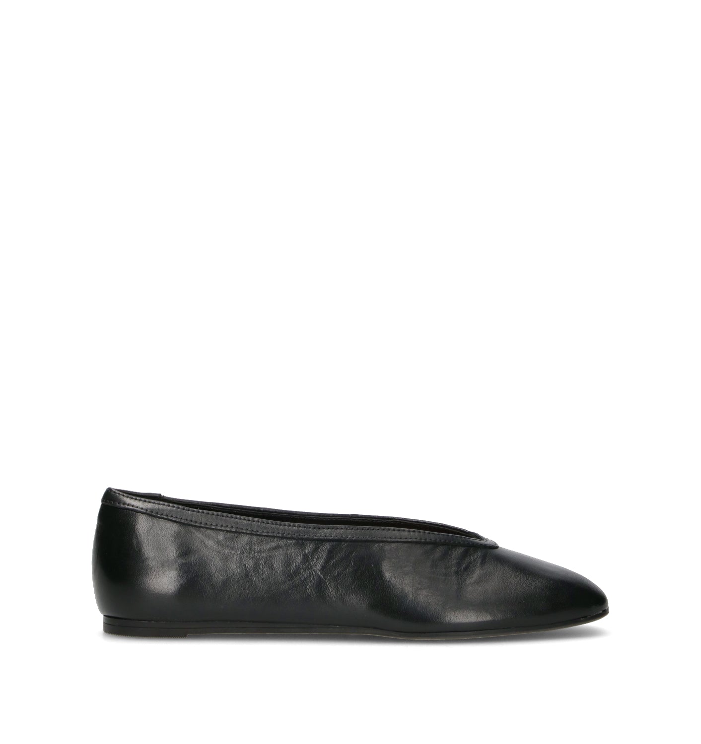 AREZZO Ballerina donna nera in pelle