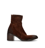 STRATEGIA Tronchetto donna marrone in suede