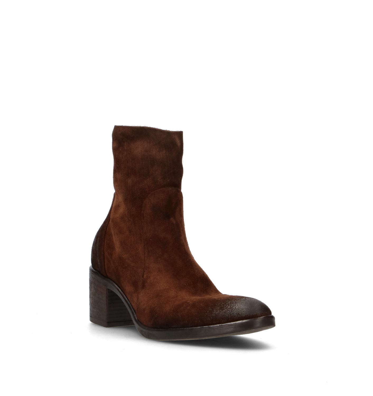 STRATEGIA Tronchetto donna marrone in suede