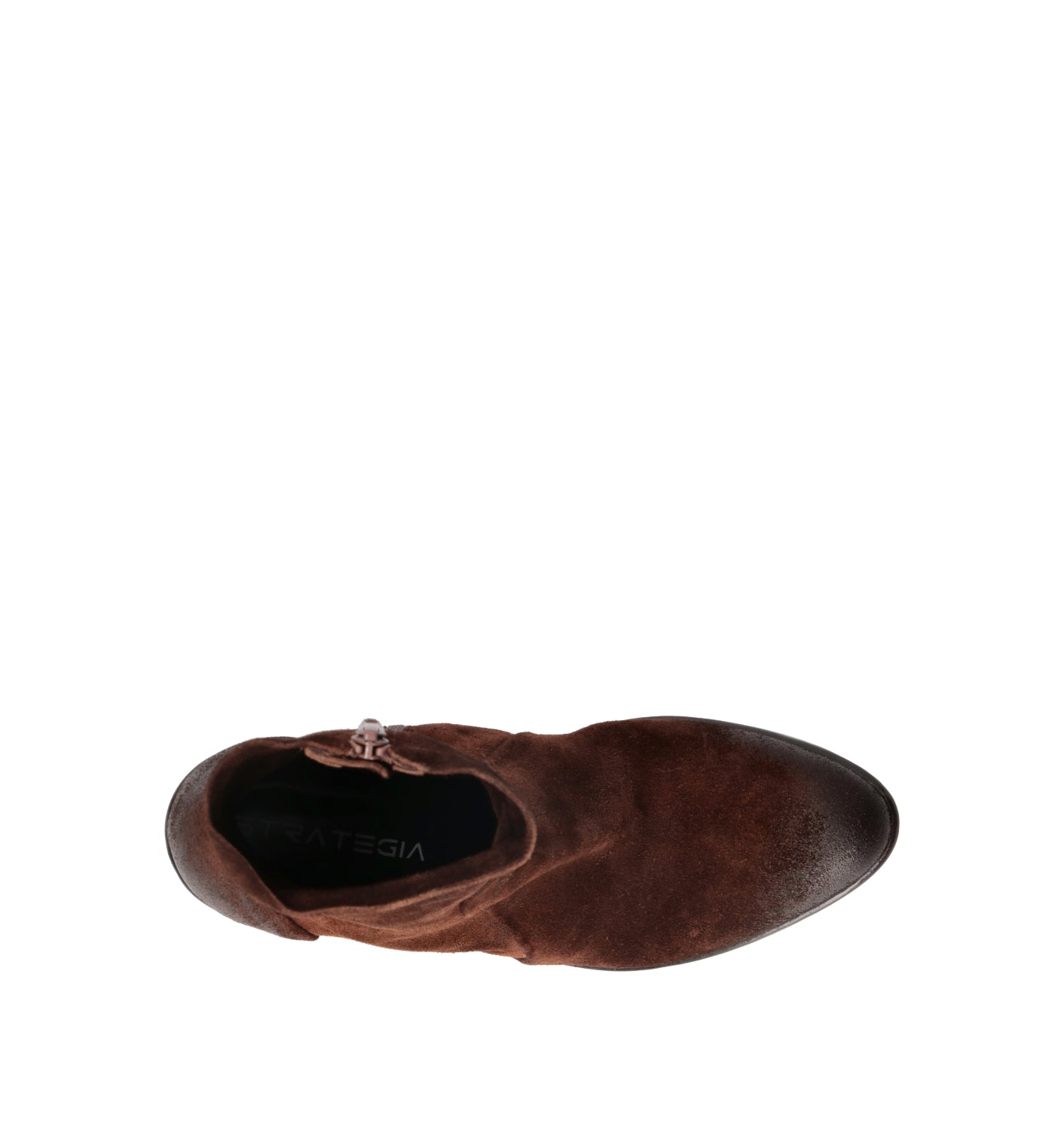 STRATEGIA Tronchetto donna marrone in suede