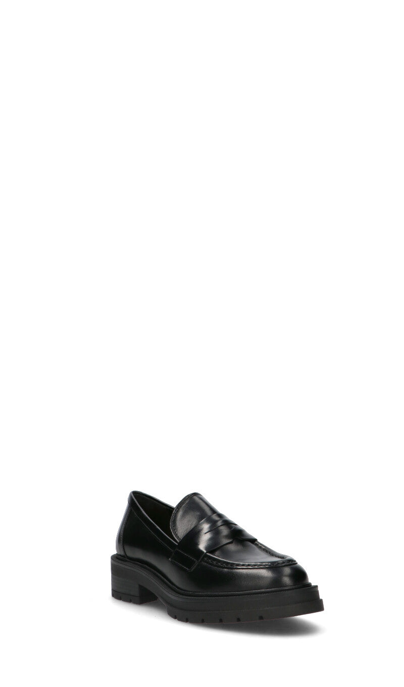 CARMENS Mocassino donna nero in pelle