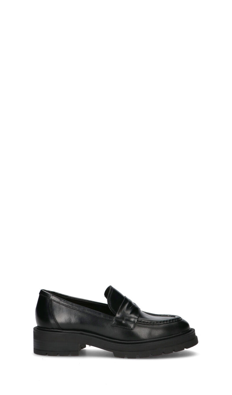 CARMENS Mocassino donna nero in pelle