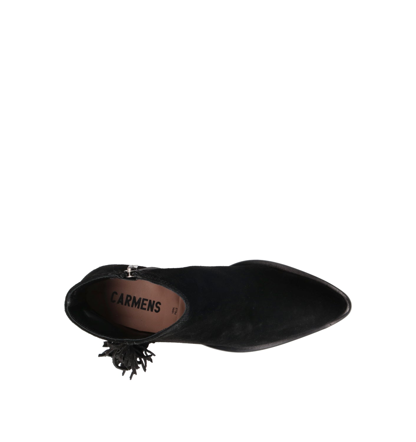 CARMENS Tronchetto donna nero in suede