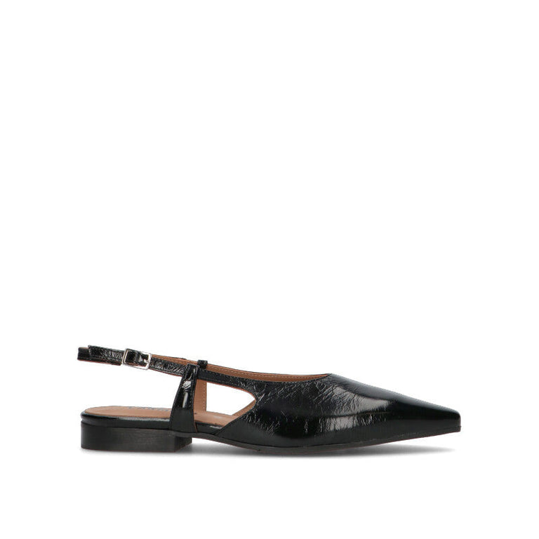 CARMENS Slingback donna nera in pelle
