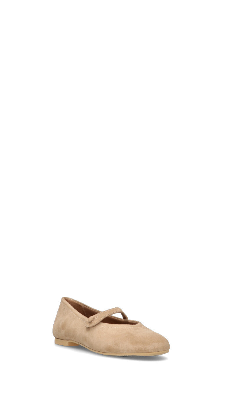 CARMENS Ballerina donna beige in suede