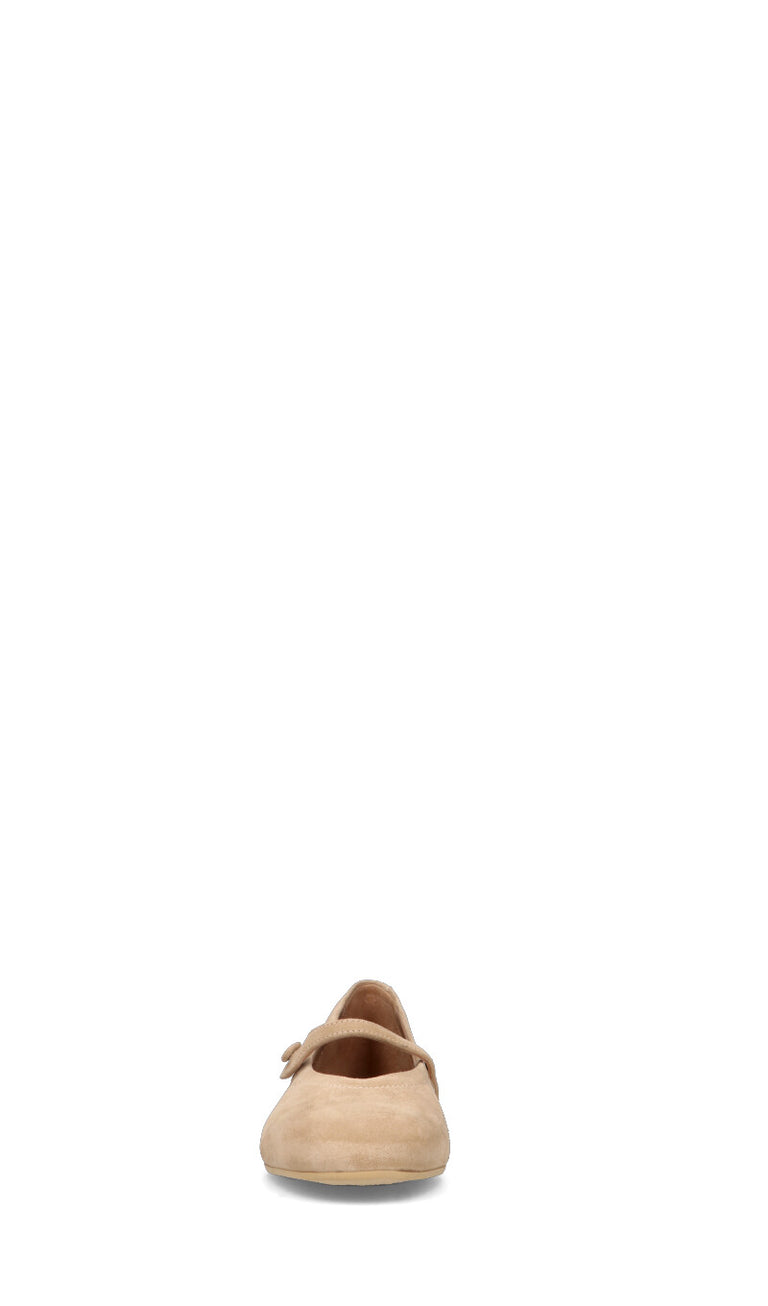 CARMENS Ballerina donna beige in suede