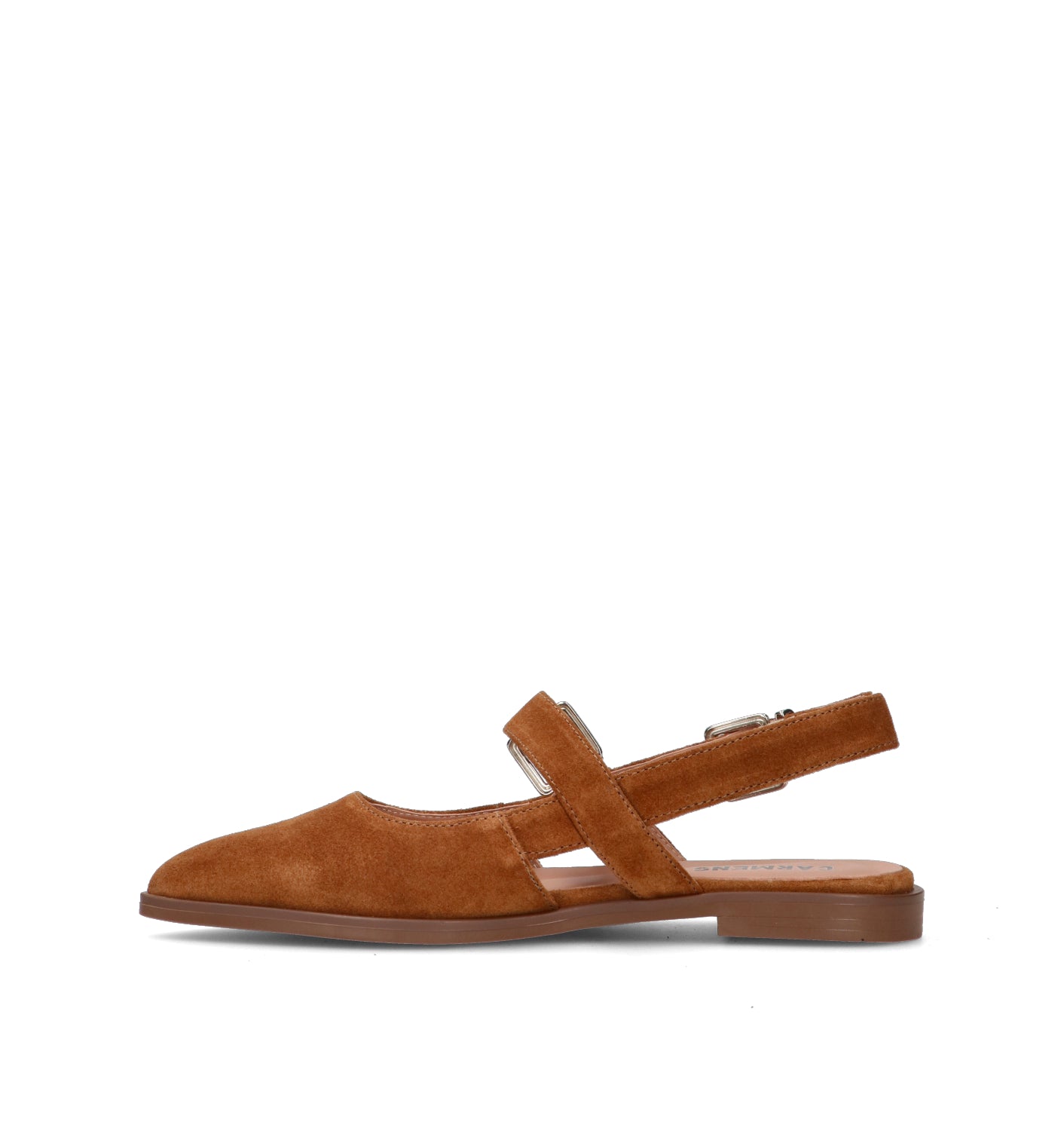 CARMENS Slingback donna marrone in suede
