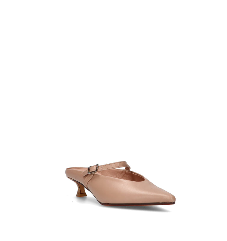 CARMENS Sabot donna nude in pelle
