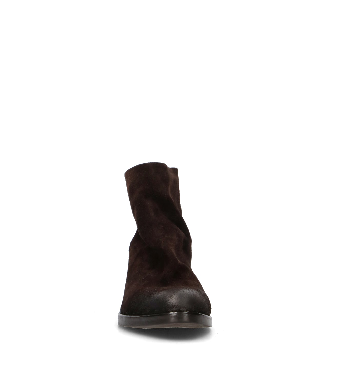 STRATEGIA Tronchetto donna marrone in suede