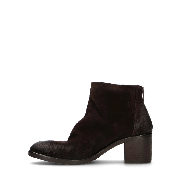 STRATEGIA Tronchetto donna marrone in suede