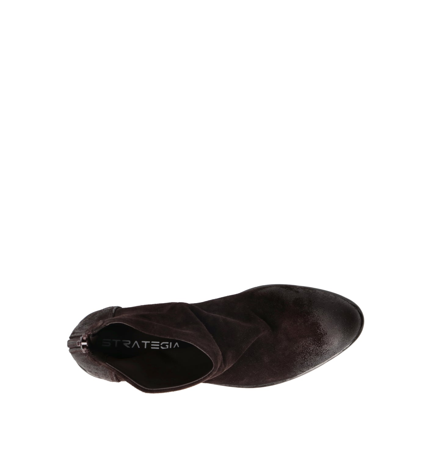 STRATEGIA Tronchetto donna marrone in suede