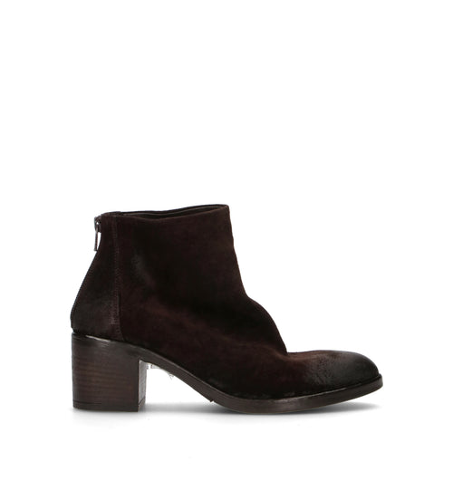 STRATEGIA Tronchetto donna marrone in suede