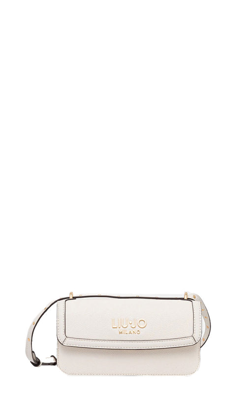 LIU JO Borsa tracolla cream