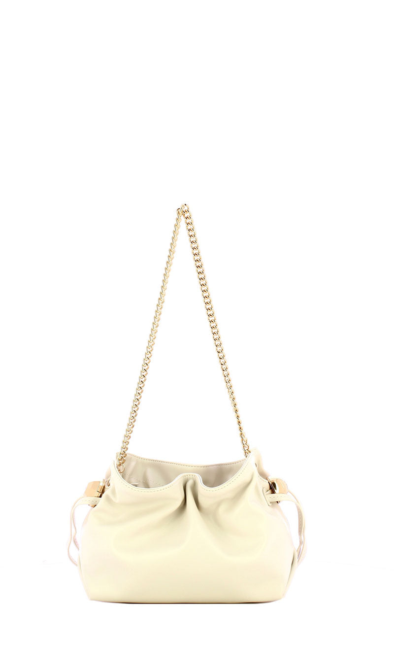 LIU JO Borsa tracolla donna crema