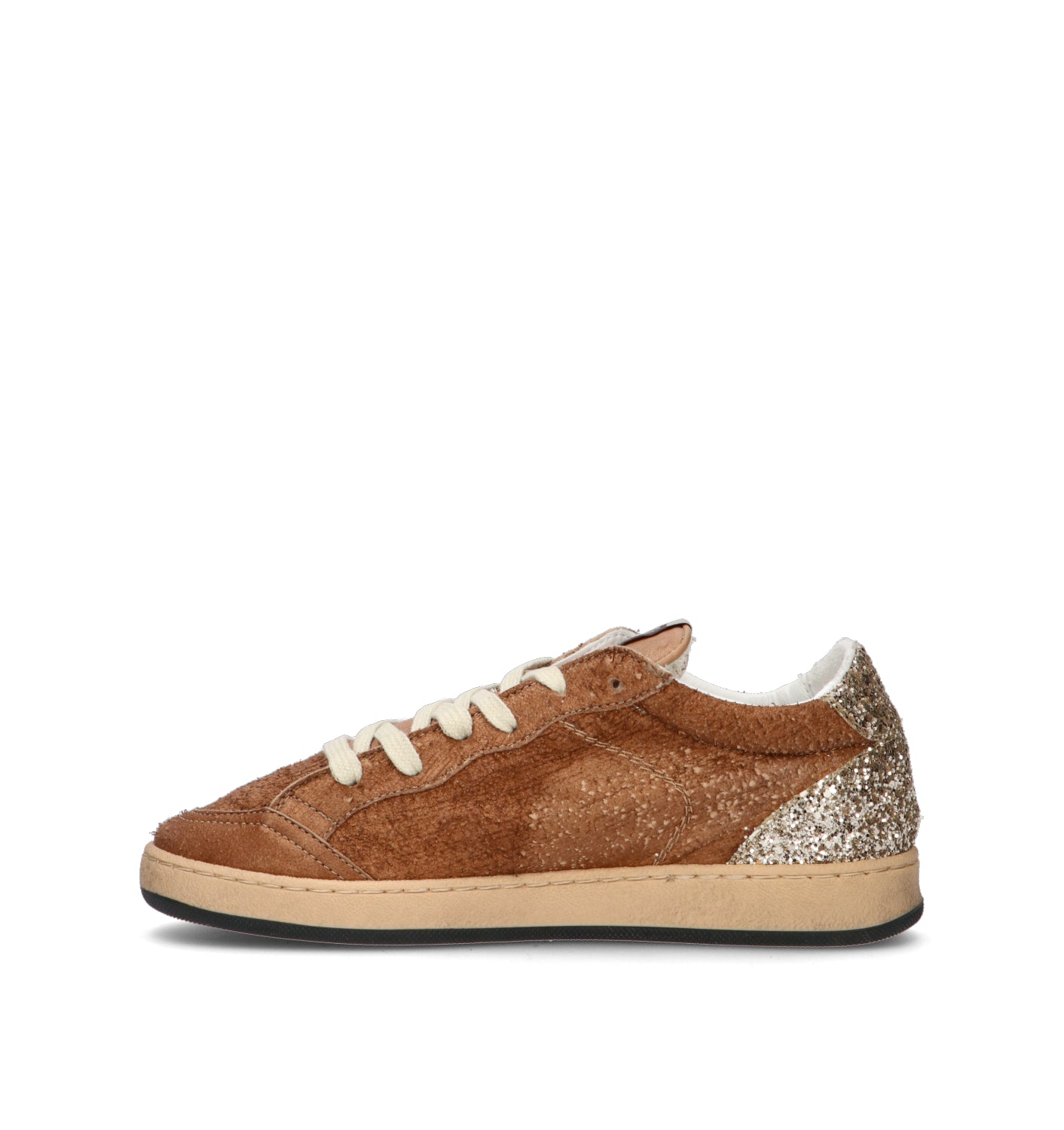 AMA-BRAND Sneaker donna marrone in suede