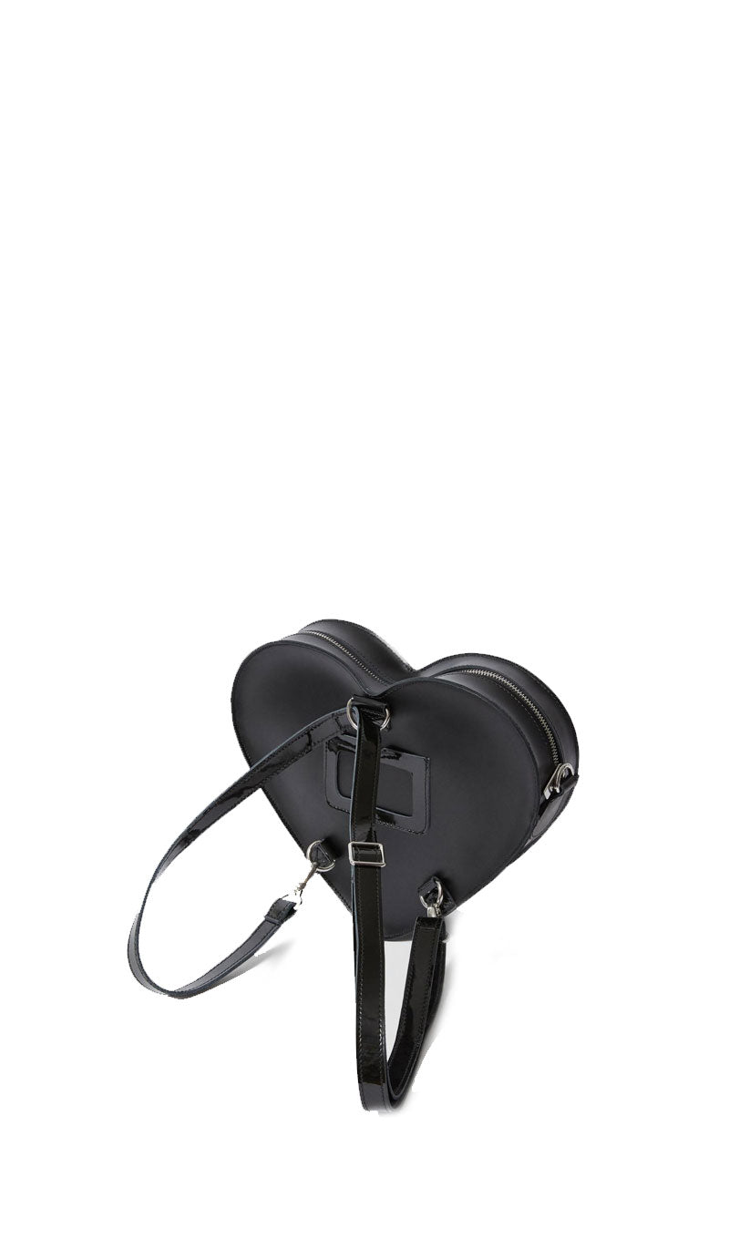 DR. MARTENS Borsa in pelle a forma di cuore