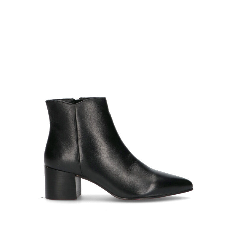 CATCH JUICE Tronchetto donna nero in pelle