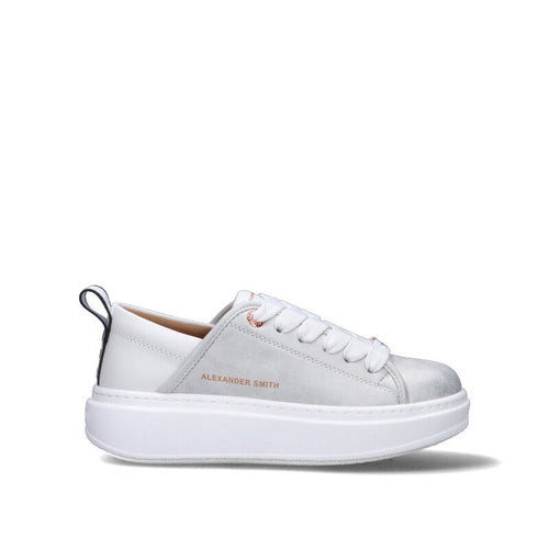 ALEXANDER SMITH - ECO-WEMBLEY Sneaker donna argento