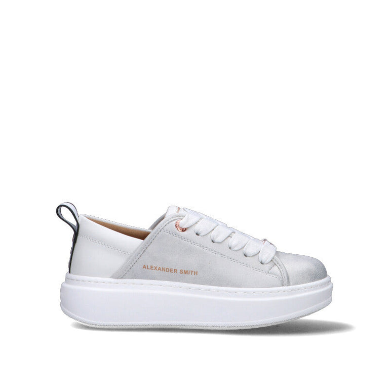 ALEXANDER SMITH - ECO-WEMBLEY Sneaker donna argento