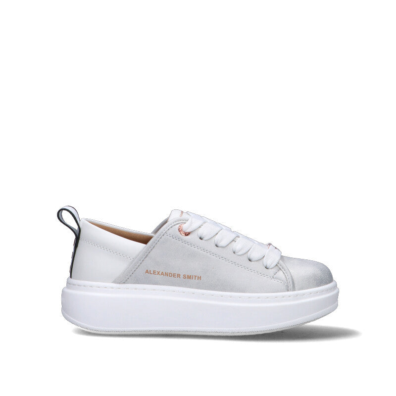 ALEXANDER SMITH - ECO-WEMBLEY Sneaker donna argento