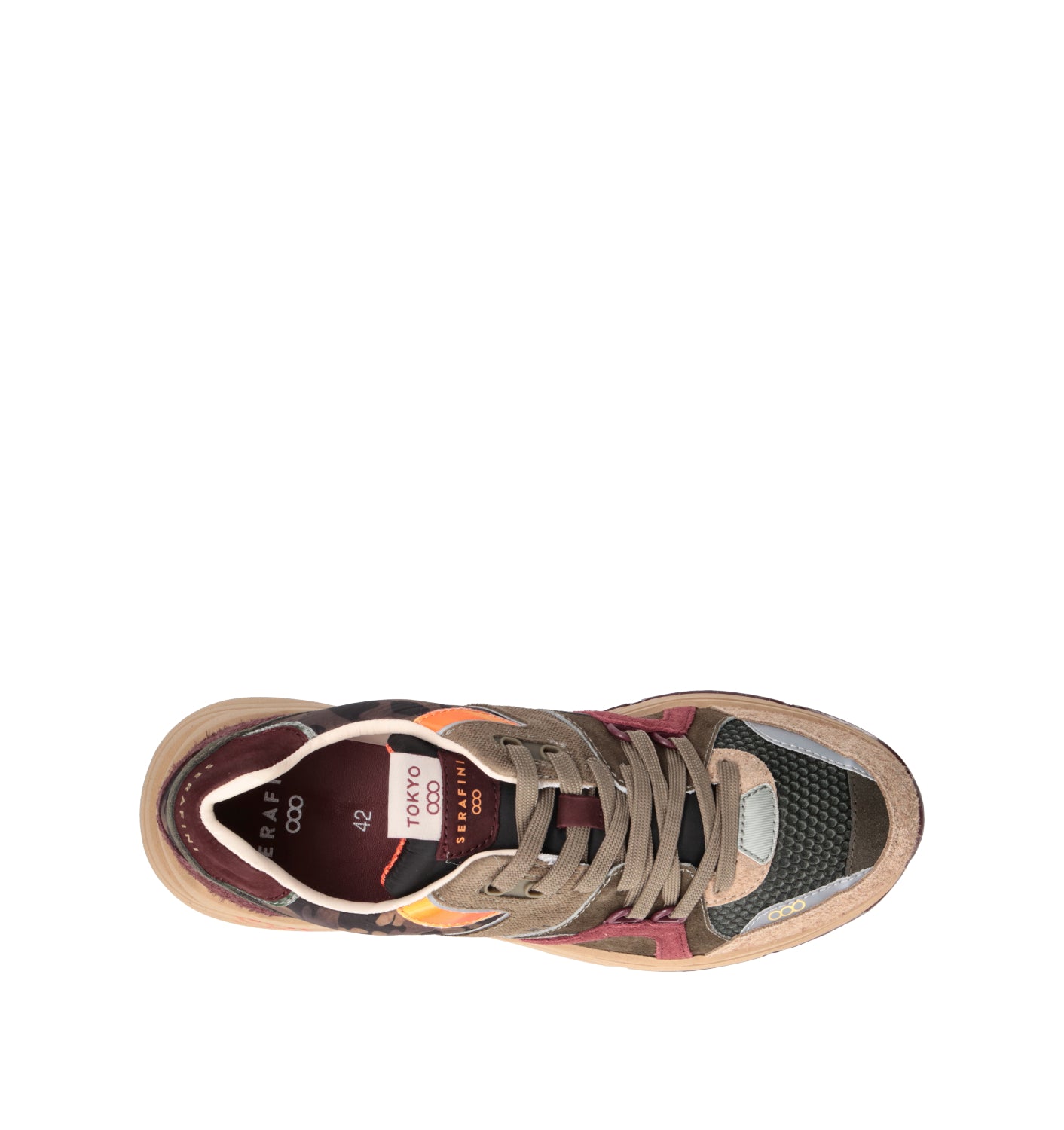 SERAFINI Sneaker uomo multicolor