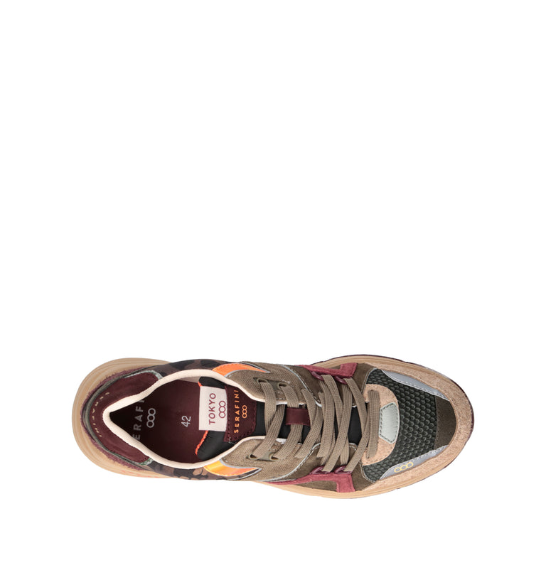 SERAFINI Sneaker uomo multicolor