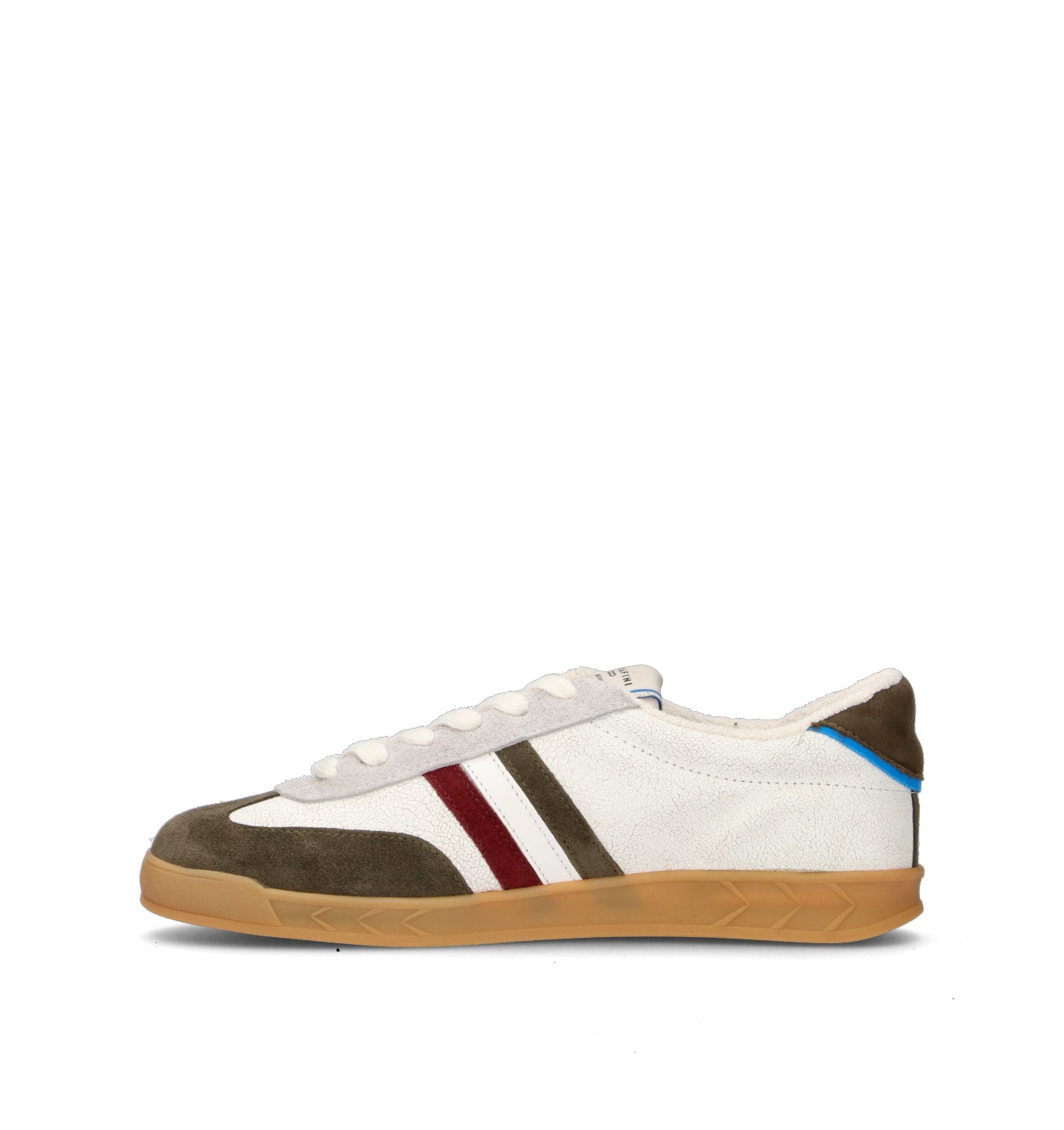 SEREAFINI Sneaker uomo bianca in pelle