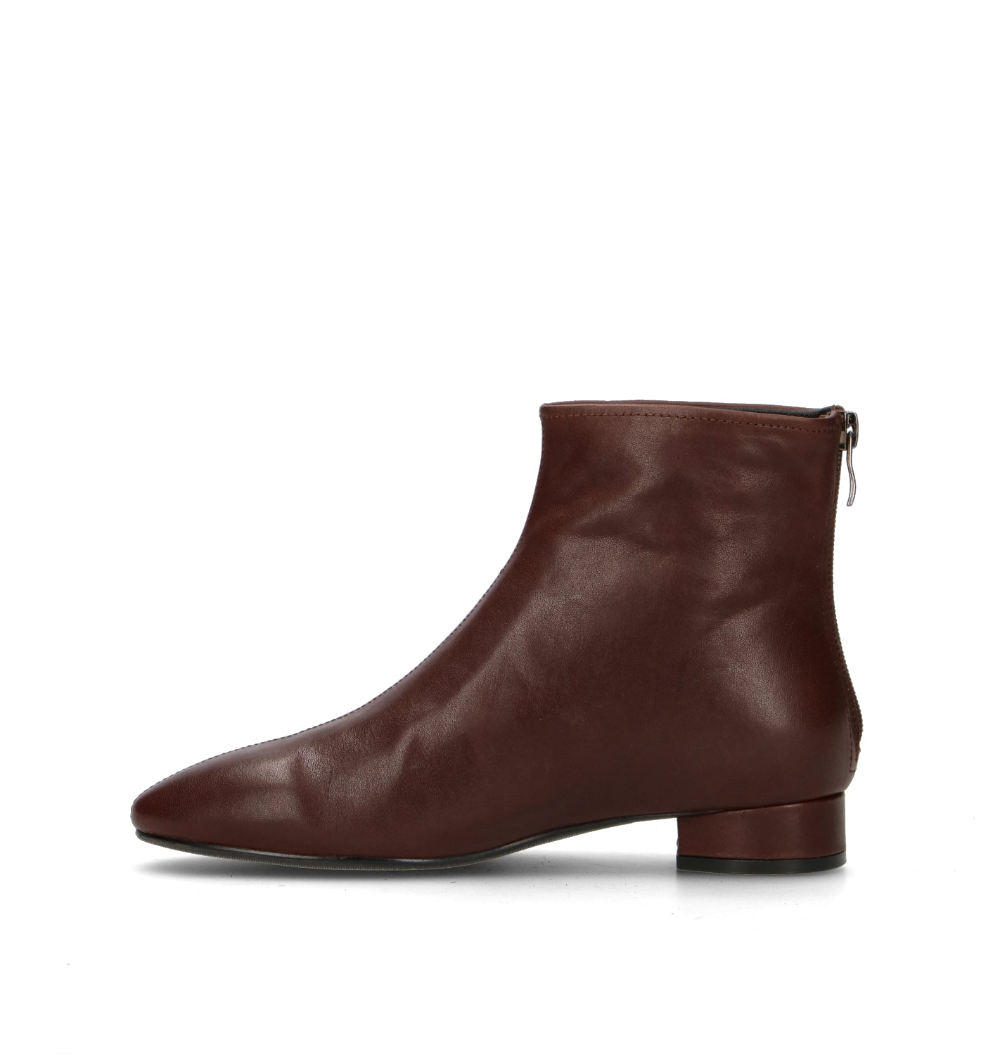 LOAFER Tronchetto donna marrone in pelle