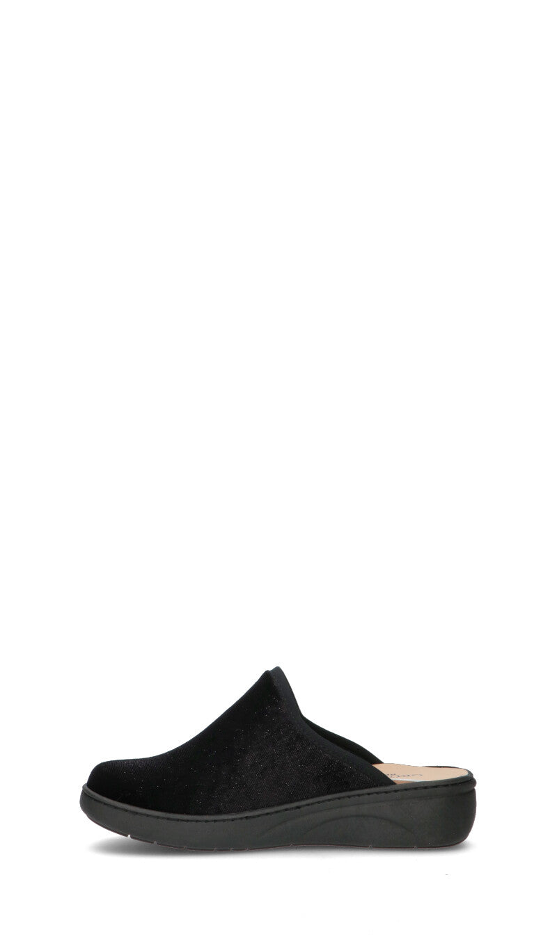 GRUNLAND Ciabatta donna nera